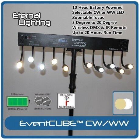 Eternal Lighting Event Cube Pin Spot Light