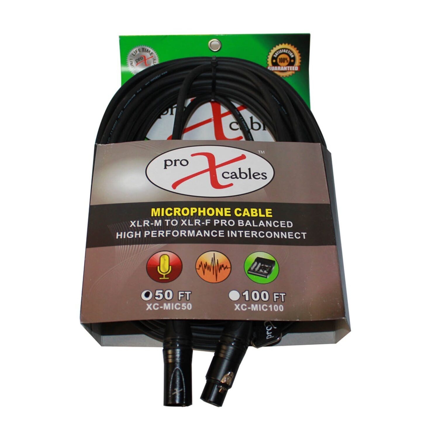 prox-xc-mic100-1 ProX XC-MIC100 100 Foot XLR to XLR Cable