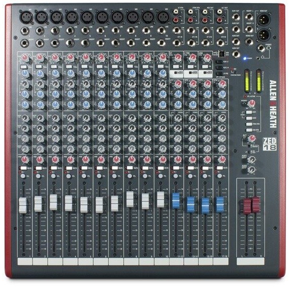 Allen & Heath ZED-18 Studio Mixer