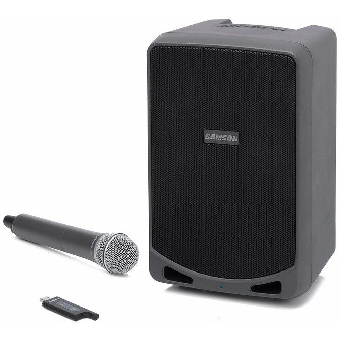 samson-expedition-xp106w-1 Samson Expedition XP106W Portable PA System w/ Wireless Microphone