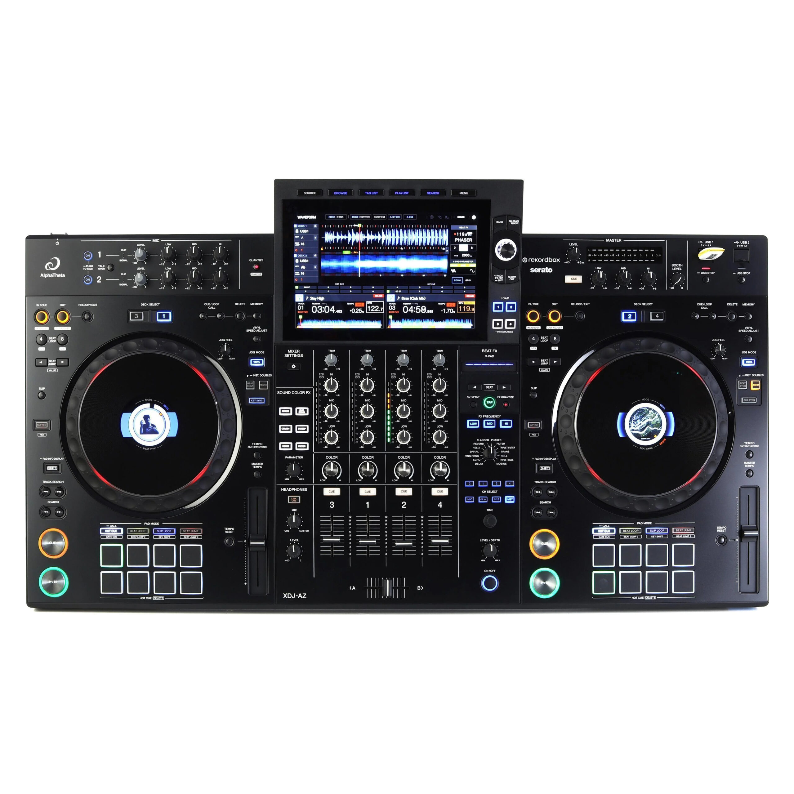 AlphaTheta XDJ-AZ 4-Channel DJ Controller - DJDeals.com