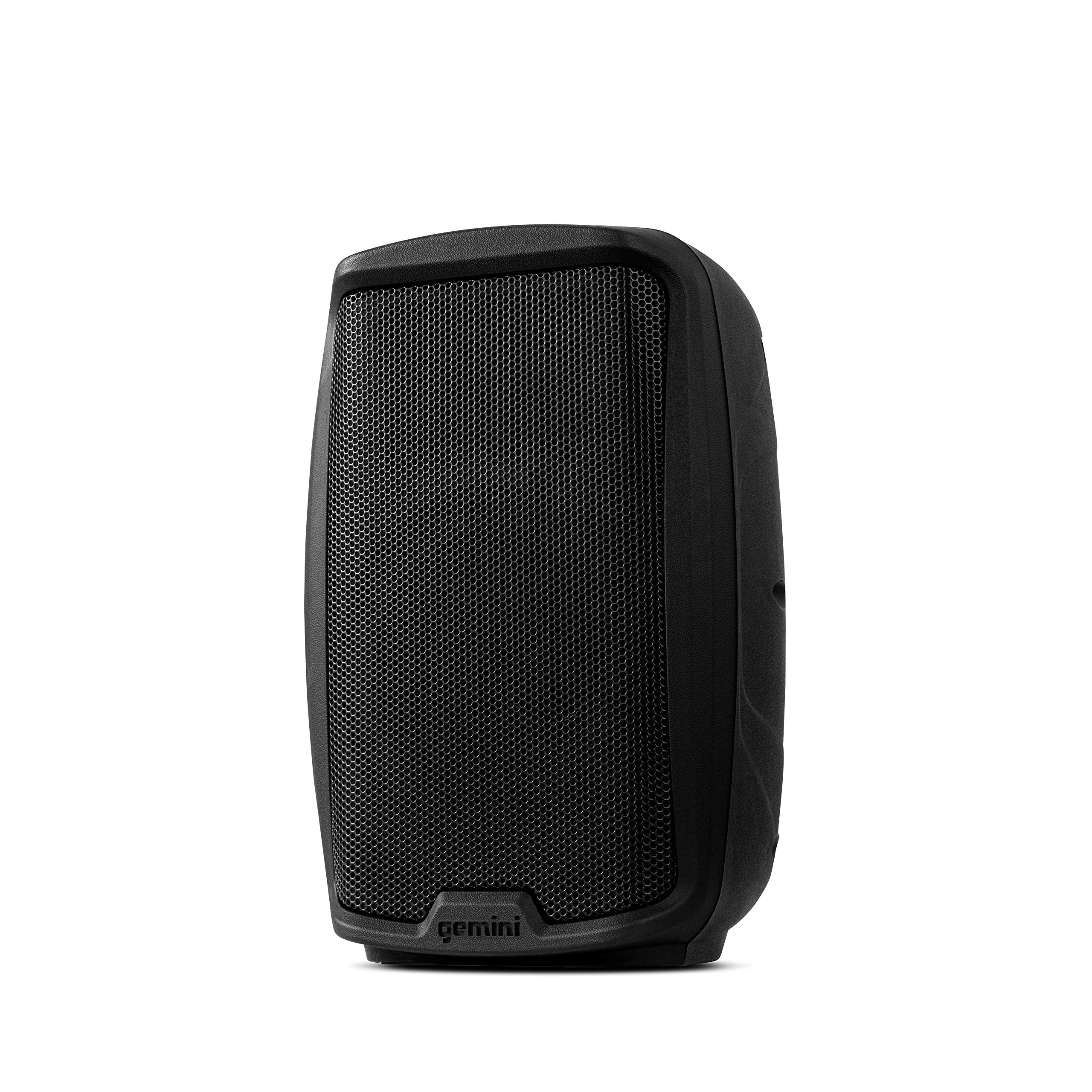 Gemini AS-2108P 500W Active 8" Portable Powered PA Speaker