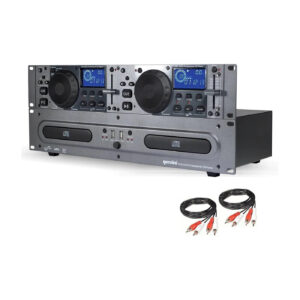 Gemini CDX-2250i Rack Mount Dual CD Player w/ USB