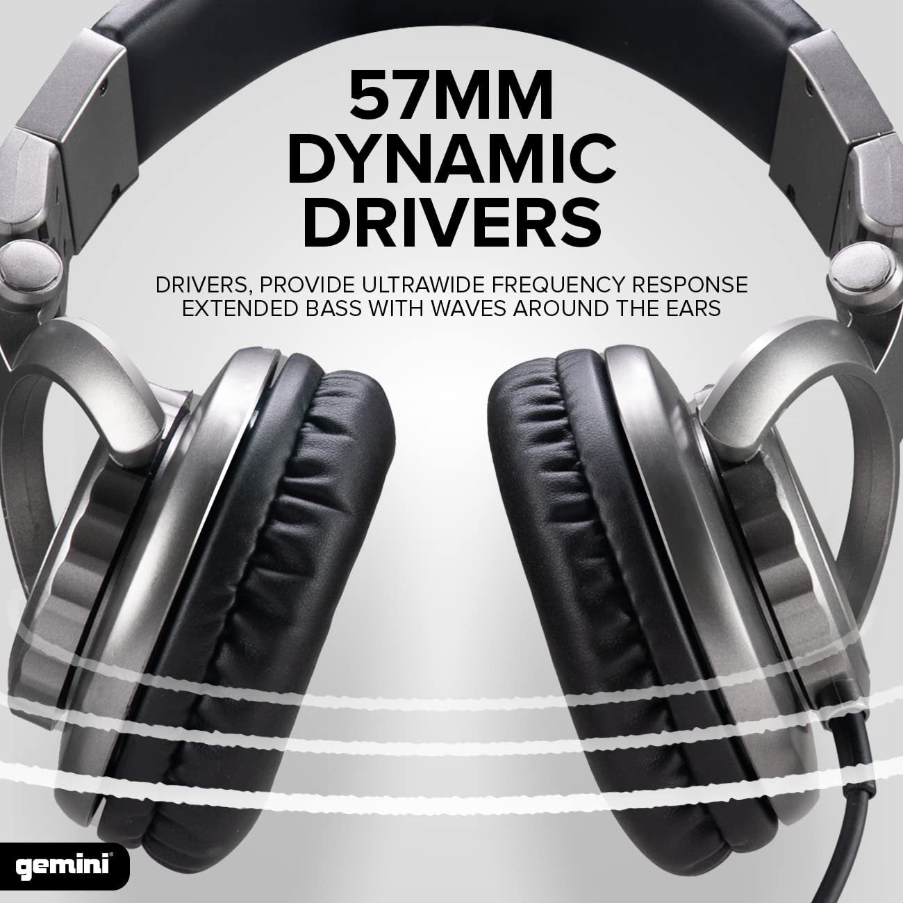 Gemini DJX-500 Professional DJ Headphones - Image 4