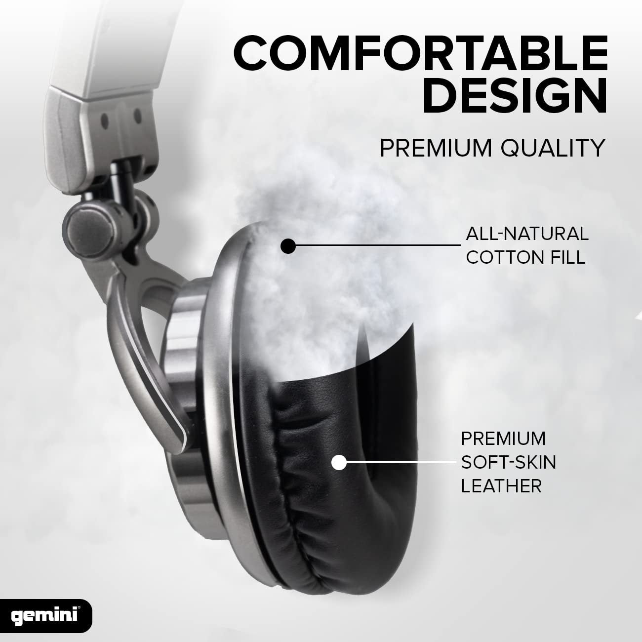 Gemini DJX-500 Professional DJ Headphones - Image 5