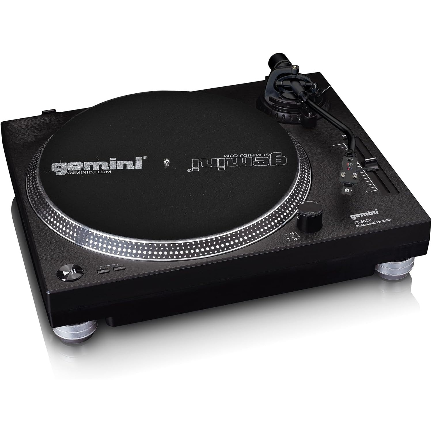 Gemini TT-5000 High Torque Direct-Drive USB Turntable