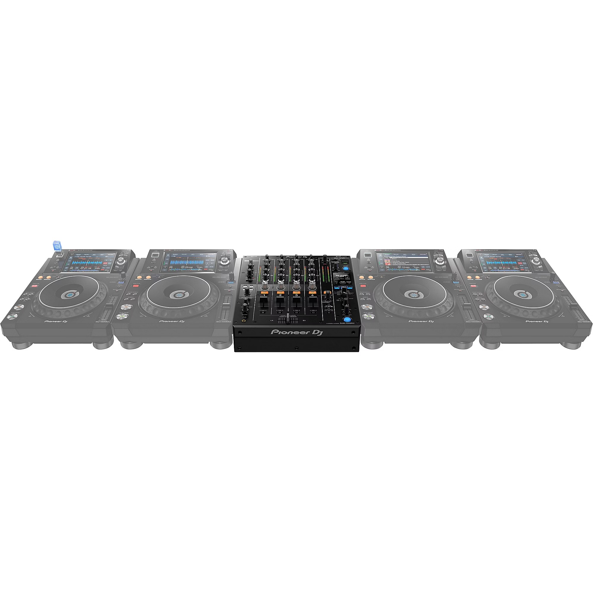 Pioneer DJM-750MK2 DJ 4 Channel Mixer - Image 9