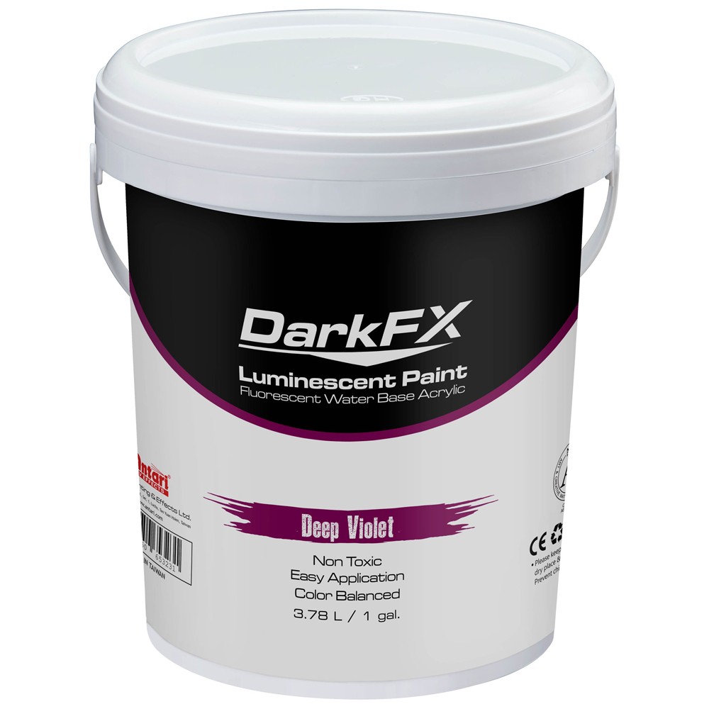 Antari DFX-VL1GL-DVL Deep Violet UV Paint - 1 Gallon
