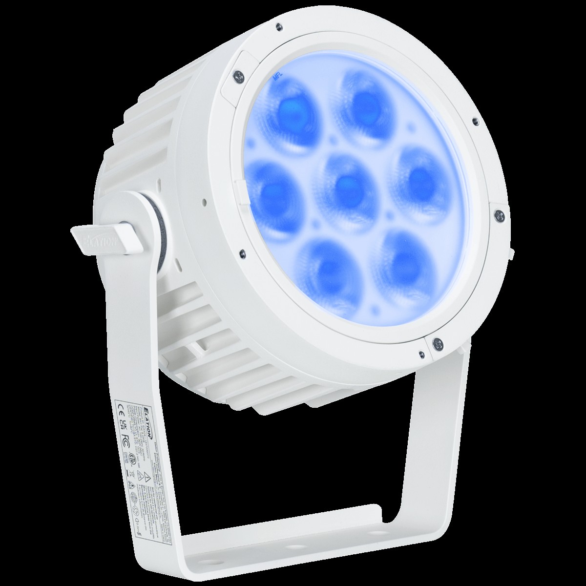 Elation Professional SIX+ PAR S OPS White 2-Wire (SIX434) 2 Elation Professional SIX+ PAR S OPS White 2-Wire (SIX434) - Image 2