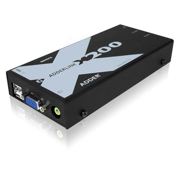 Adder X200AS/R-US Link X200 Receiver for CATx w/Audio DeSkew