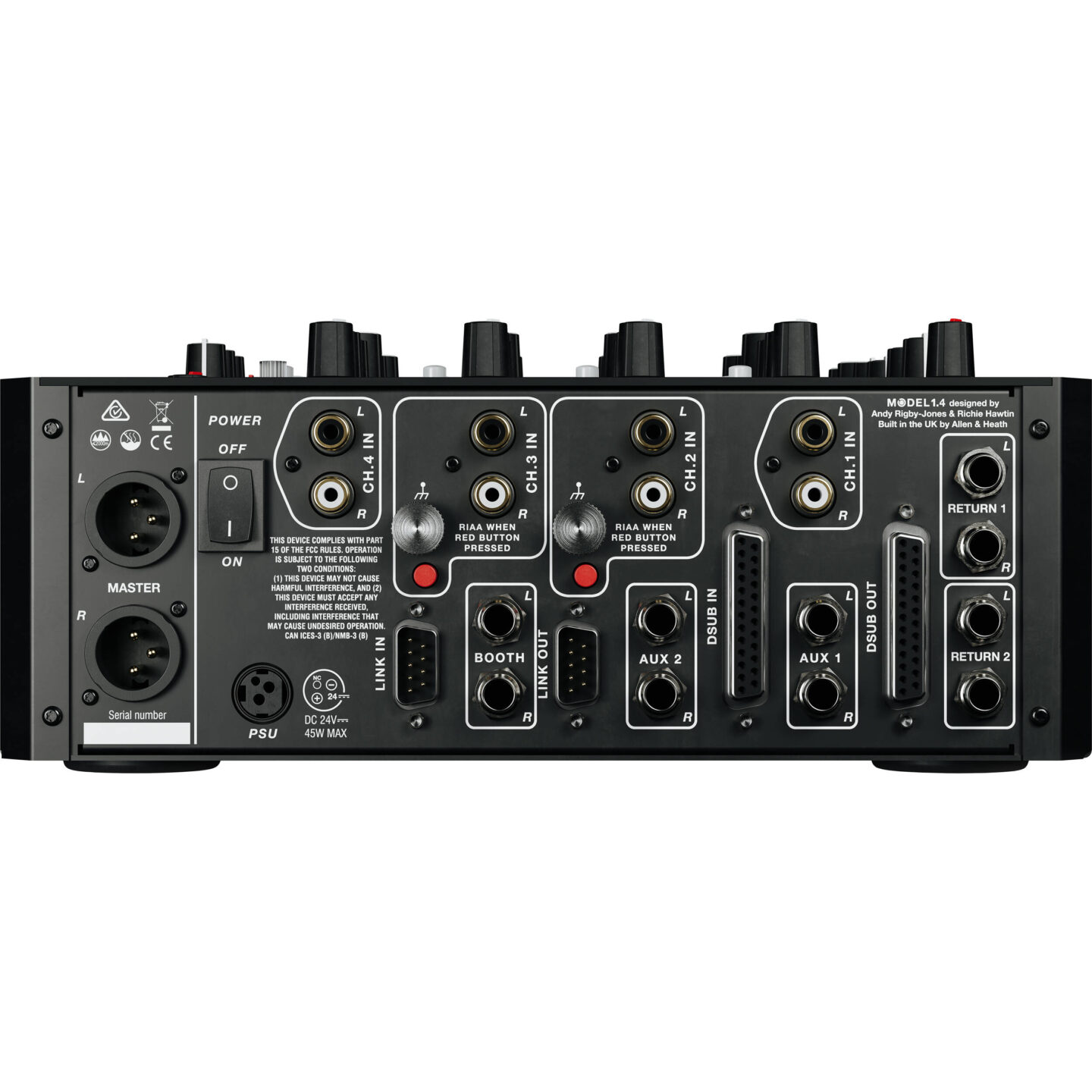 Allen & Heath PLAYDifferently Model 1.4 DJ Mixer - Image 2
