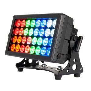 ADJ 32 HEX Panel IP IP65 Wash/Blinder/Strobe Light (Black)