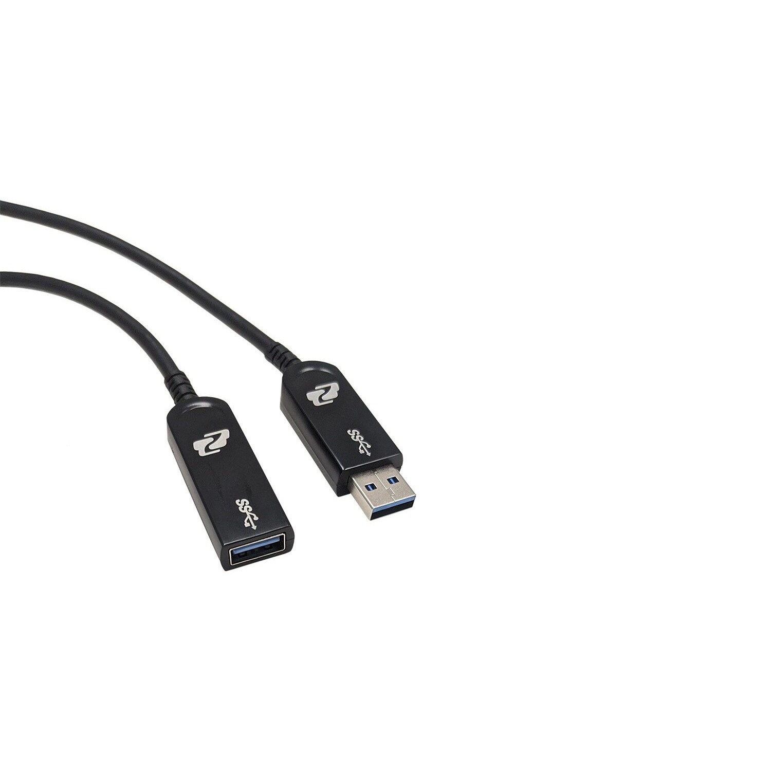 BZBGear BG-CAB-U3A15 USB 3.0 AM/AF Active Optical Extension Cable - 15m/50ft - Image 2