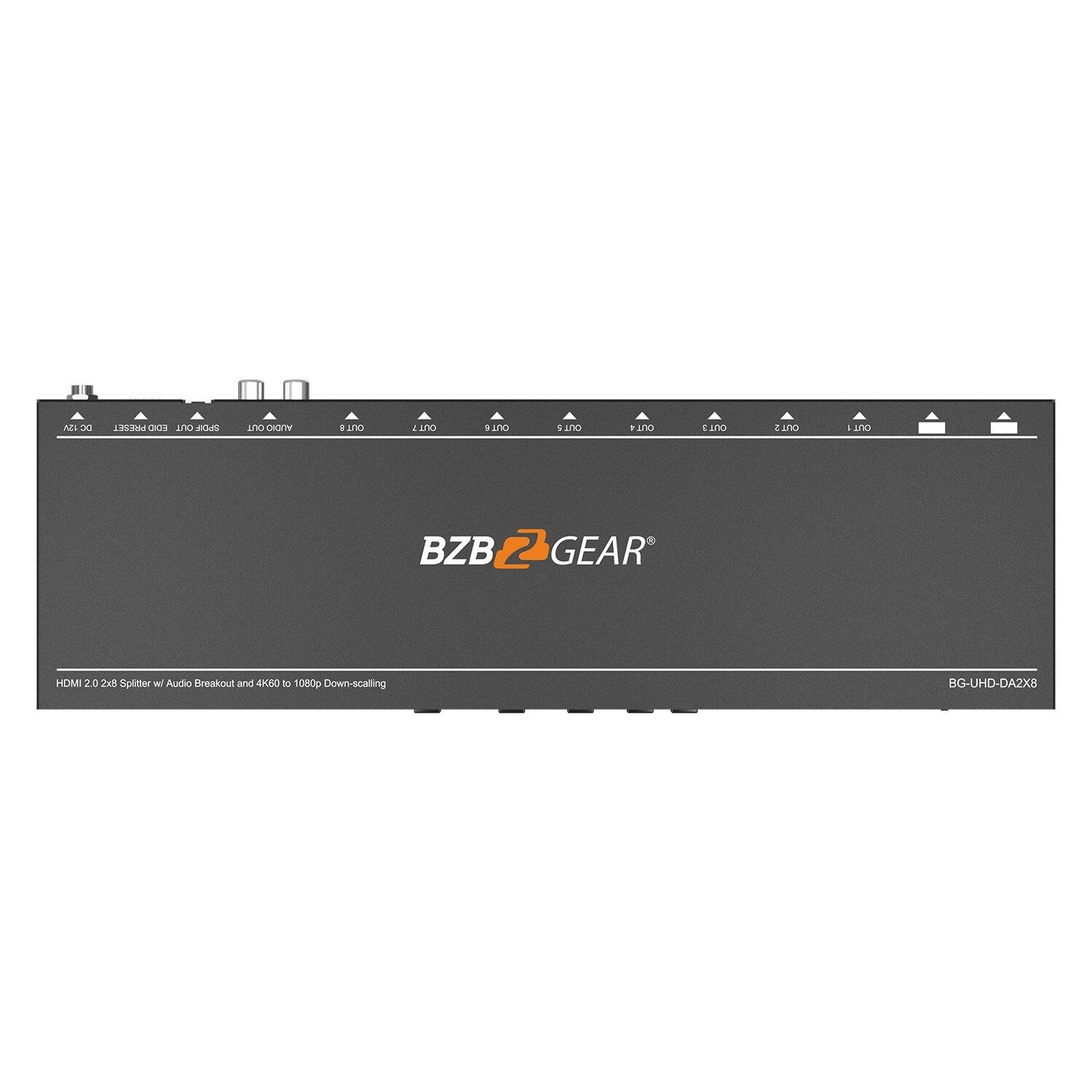 BZBGear BG-UHD-DA1X16 HDMI V2.0 1X16 Splitter with Downscaling & AOC Supported - Image 4