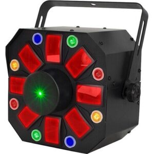 Eliminator Lighting Furious Three RG Moonflower/Wash/Laser Light