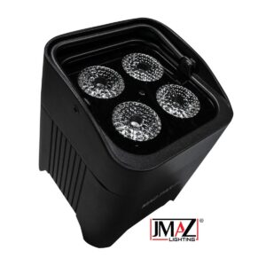 JMAZ Lighting Mad Par Hex 4S 4x12w RGBWA+UV LED Uplight - Chrome