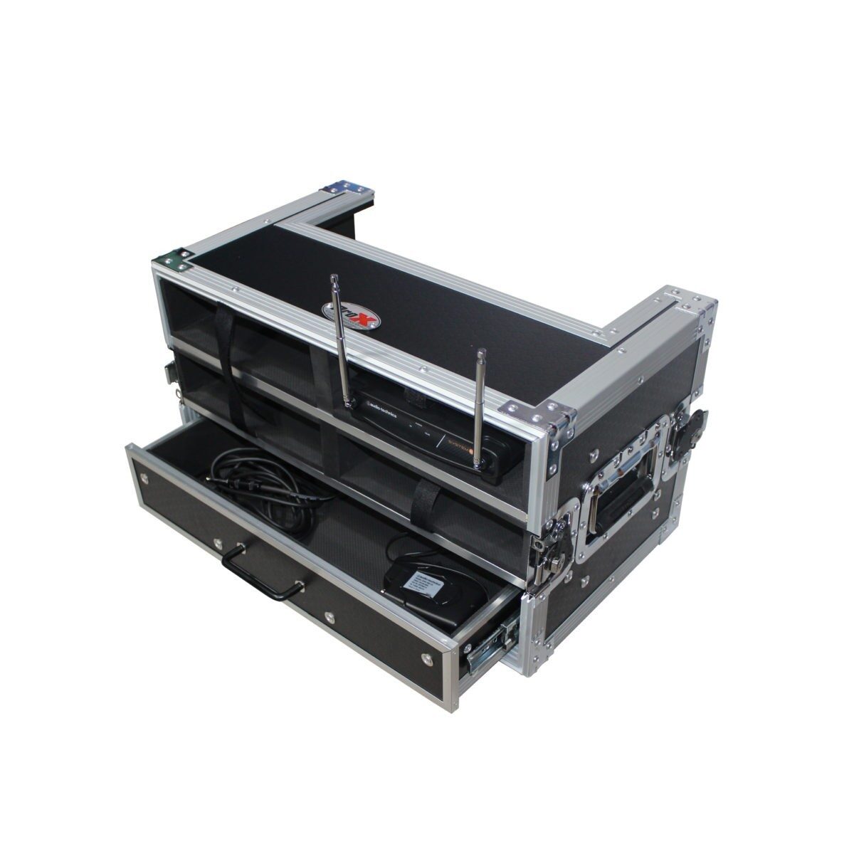 ProX XS-4WM2DR Wireless Microphone Case