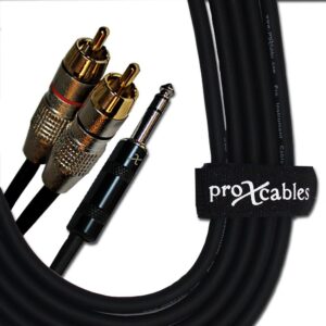 ProX XC-SYR03 3 Foot Unbalanced 1/4" Audio Cable