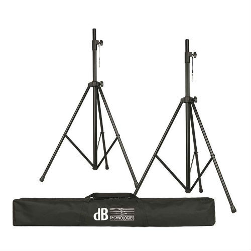 db-tech-sk-25tt-1 dBTechnologies SK-25-TT Telescopic Tripod Speaker Stands & Bag