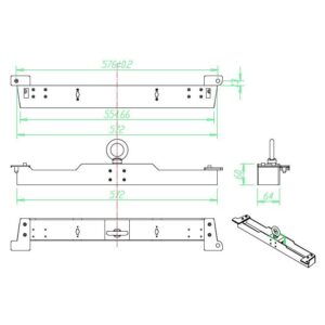 elation-ept9iprb2-rigging-bar-1 Elation Professional EPT9IPRB2 Rigging Bar