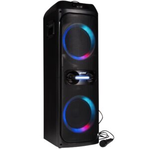 Gemini GHK-2800 Portable Bluetooth Party Speaker w/ LED Lights