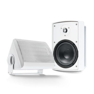 Gemini GHSI-W650BT-PR-WHT 6.55" 150W Waterproof Bluetooth Outdoor Wall Speakers (White)