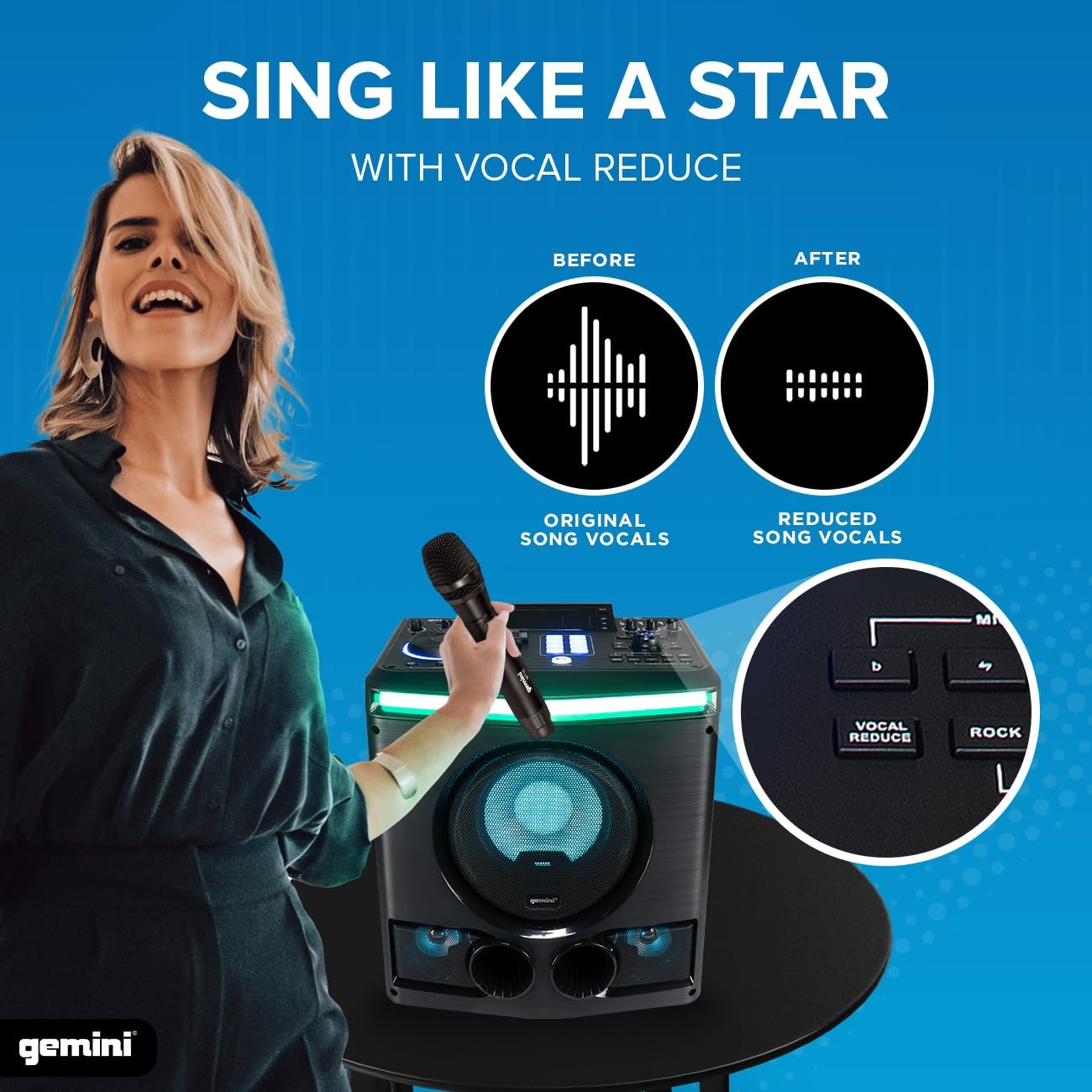 gemini-gpk-800-portable-karaoke-party-speaker-system-5 Gemini GPK-800 Portable Karaoke Party Speaker System - Image 5