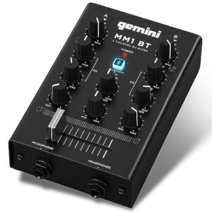 gemini-mm1bt-2-channel-compact-bluetooth-dj-mixer-1 Gemini MM1BT 2-Channel Compact Bluetooth DJ Mixer