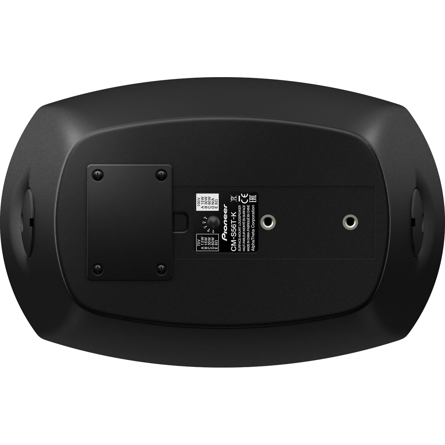 pioneer-dj-cm-s56t-k-6-surface-mount-speaker-black-5 Pioneer DJ CM-S56T-K 6” Surface Mount Speaker (Black) - Image 5