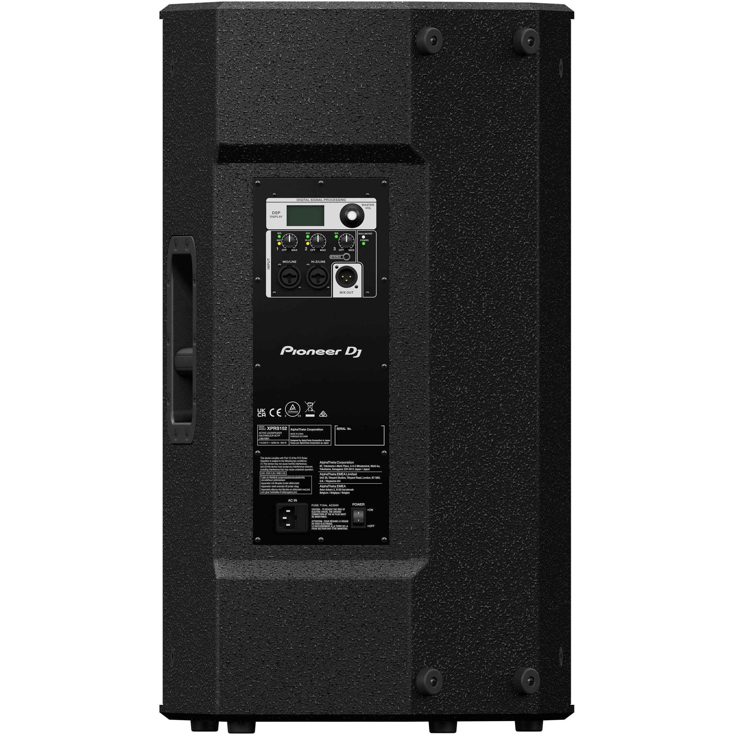 pioneer-dj-xprs152-15-two-way-full-range-dsp-active-speaker-4 Pioneer DJ XPRS152 15" Two-Way Full-Range DSP Active Speaker - Image 4