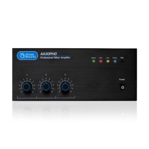 AtlasIED Mixer Amplifier 3 Input 30 Watt With Automatic System Test Phd (AA30PHD)