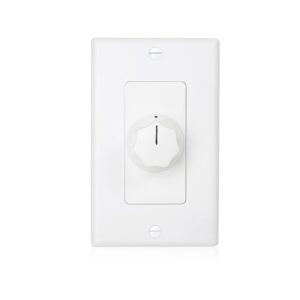 AtlasIED Attenuator Decora Plate Mounted 100W 3db Steps (AT100D)