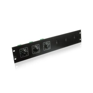 AtlasIED Attenuator Rack Mounting Plate Holds Up To 6 Attenuators (ATPLATE-052)