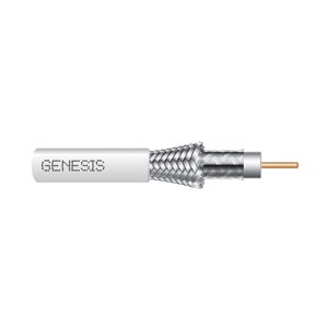 Genesis Rg6 Dual Shield Coax 500' Box White (50035501)