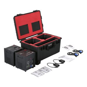 JMAZ Firestorm 4 Cold Spark Machine 2PK with Rolling Case (JZ4014)