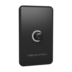Lab Gruppen Wall-Mount Volume Control In Single-Gang Format For Ca, Cm, Cma And Cpa Series (LAB-CRC-VUL-BK)