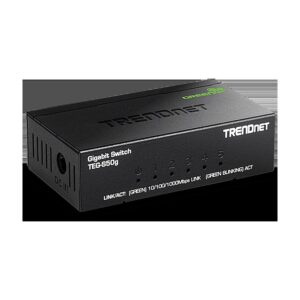 TRENDnet 5-Port Gigabit Greennet Switch (Metal) (TEG-S50g)