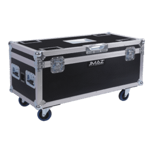 JMAZ Professional Electro Panel W8 4-Pack Road Case with Charging