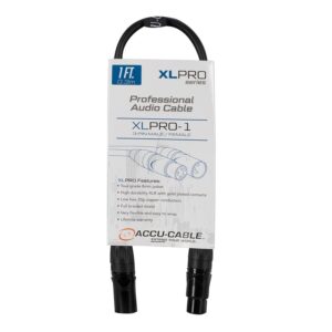 accu-cable-1-foot-professional-audio-cable-xlpro-1-1 Accu-Cable 1-Foot Professional Audio Cable (XLPRO-1)