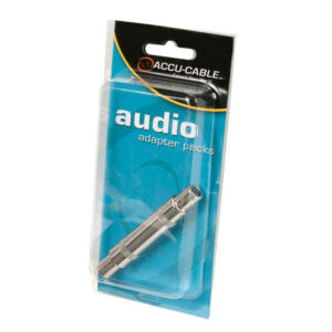 ADJ ACQFQF Female 1/4" to Female 1/4" Adapter (ACQFQF)