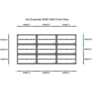 ADJ Top Right & Bottom Left, Trim Sect (WMST3)
