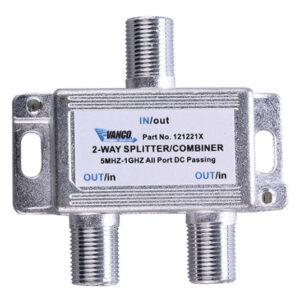 Vanco 2-Way Splitter/Combiner (121221X)