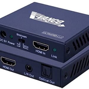 Vanco 4K HDMI Audio Extractor (HD4KAE)
