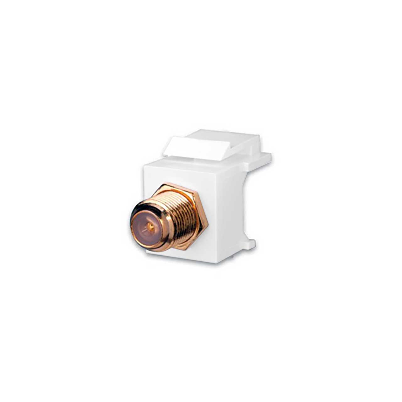 vco-820428_1-147805 Vanco F81 Keystone Insert Gold White (820428)