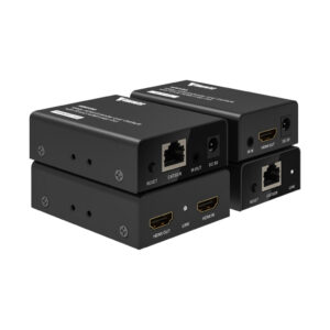 Vanco HDMI Over Single Cat5e/Cat6 Extender W/Ir & HDMI Loopout (HDEX60)