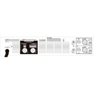 Ashly KLR-2000 2-Channel 1000W @ 2 Ohm/600W @ 4 Ohm Power Amplifier