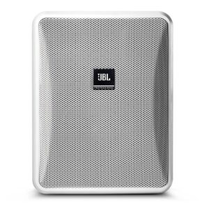 JBL Control 25-1L-WH 5.25" 2-Way Surface Mount Speaker-8 Ohm (White)-Pair