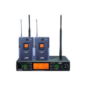 JTS Microphones RU8012DB/RU850LTB Dual Bodypack Wireless System