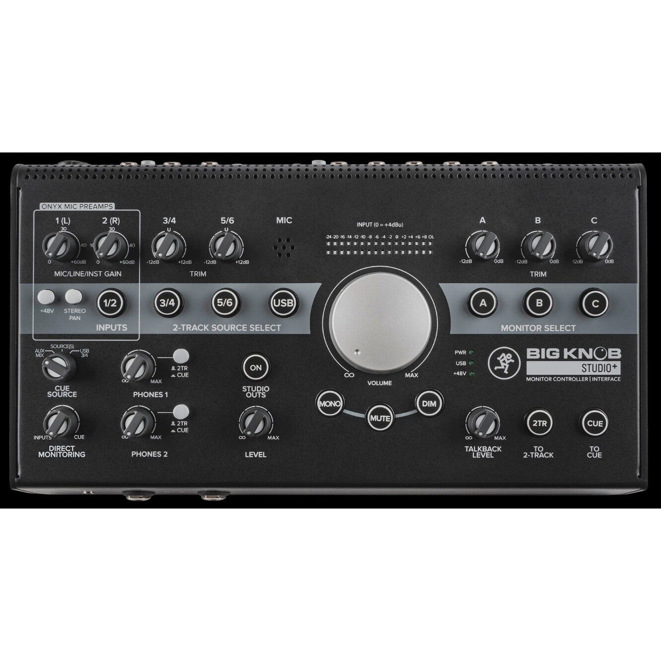 mackie-big-knob-series-studio-plus-2x4-studio-monitor-controller-usb-interface-1 Mackie Big Knob Series Studio-plus 2x4 Studio Monitor Controller & USB Interface