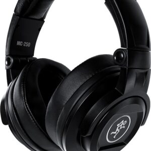 Mackie MC-250 Professional Closed-Back High-Performance Monitoring Headphones-10Hz-20kHz